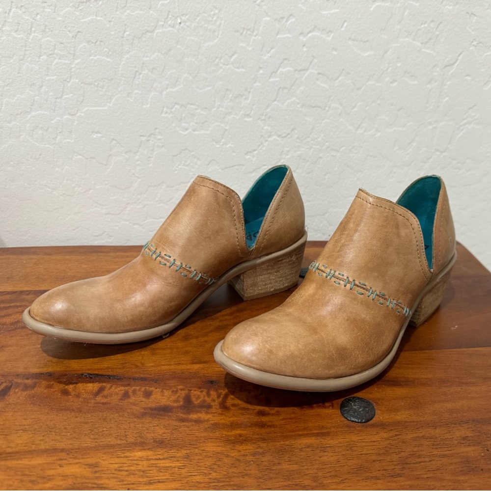 Roan by Bed Stu Gaze boots, size 7, pecan; new in box